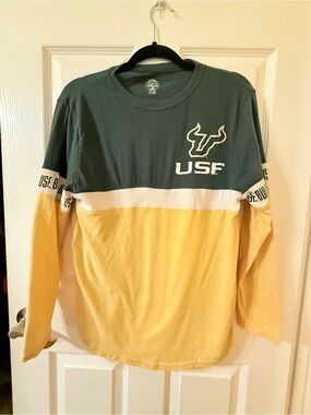USF Football Oversized Long Sleeve Tee